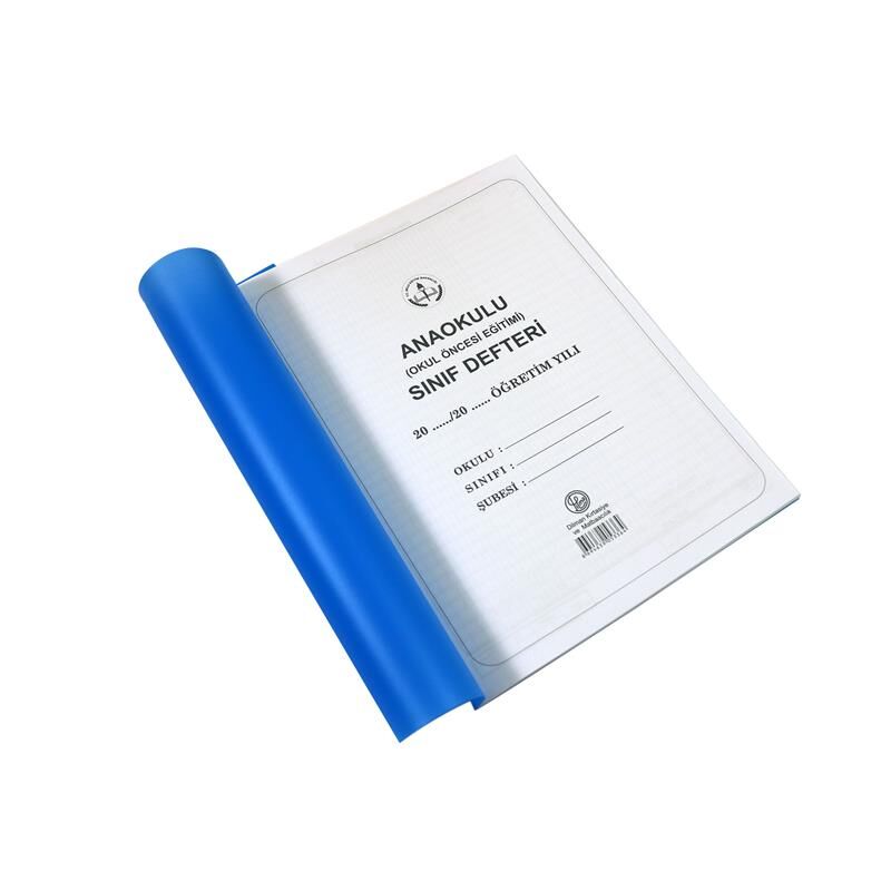 Dilman Anaokulu Sınıf Defteri Plastik Kapak
