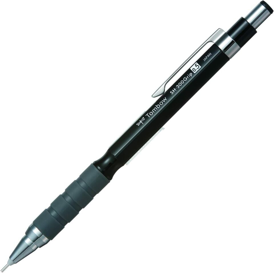 Tombow Sh 300 Grip Mekanik Kurşun Kalem 0,5 Mm Siyah