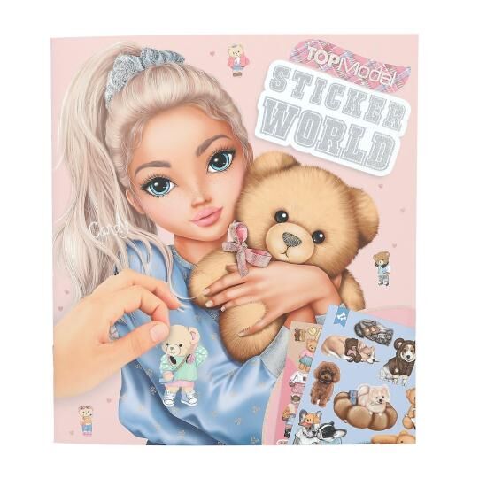 Top Model Çıkartma Kitabı Team Teddy