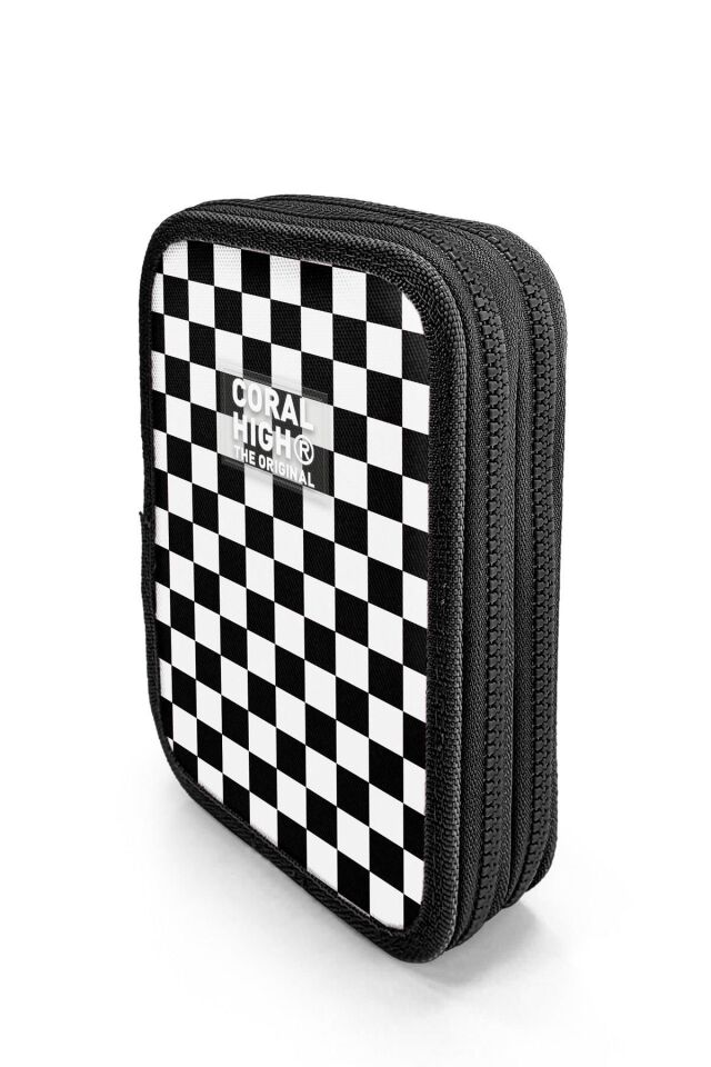 Yaygan Coral High Kalem Çanta İki Katlı 11146