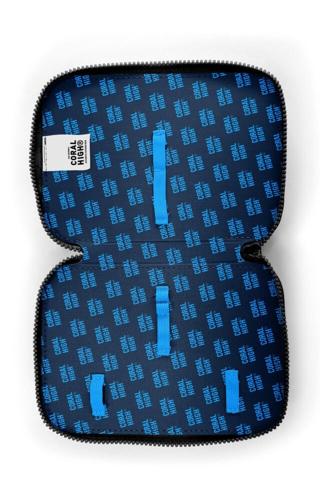 Yaygan Coral High Kalem Çanta İki Katlı 11146