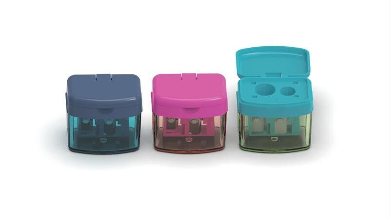 Faber-Castell Minibox Duo Kalemtraş Trendy