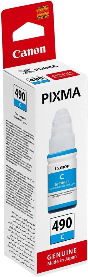 Canon Gı-490C Mavi Mürekkep