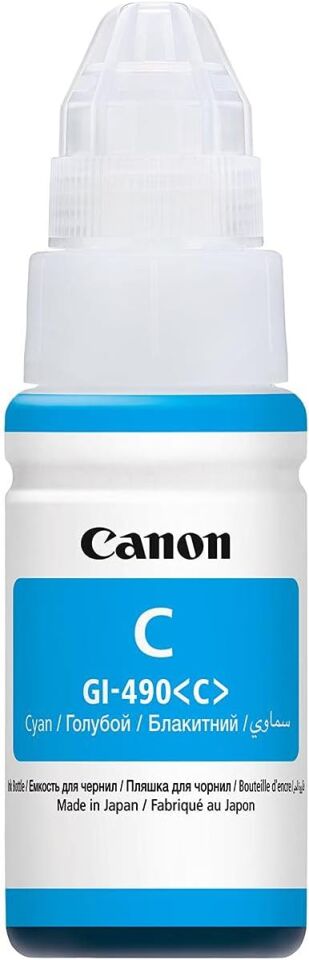 Canon Gı-490C Mavi Mürekkep