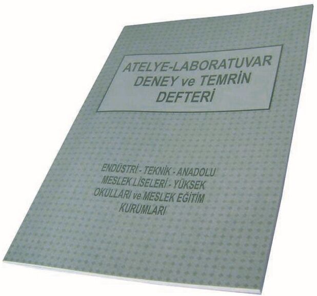 Dilman Atelye Temrin Defteri Karton Kapak