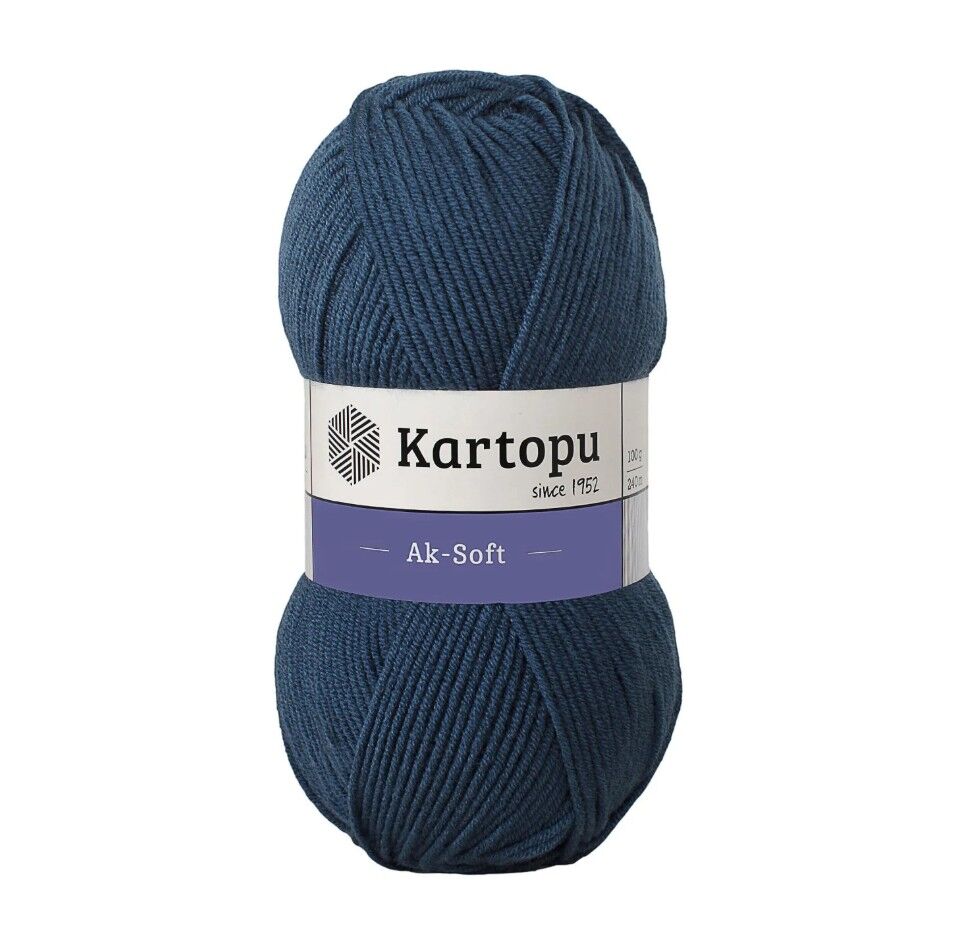 Kartopu Ak-Soft 100 Gr Kot Mavi K650