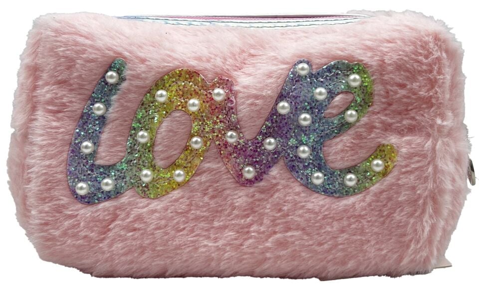 Taros İncili Love Peluş Kalemkutu