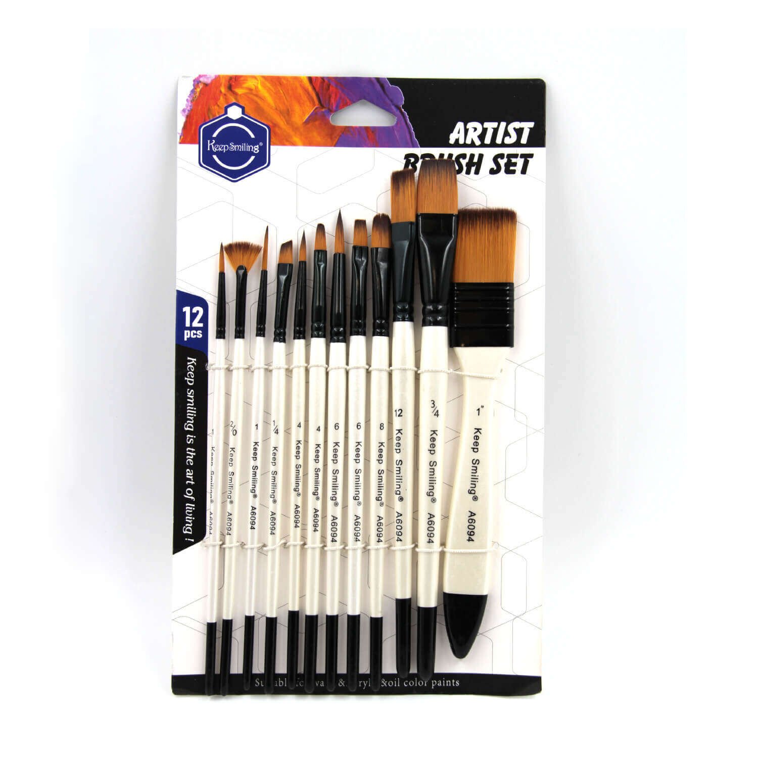 Keep Smiling Fırça Seti 12 Parça N A6094B