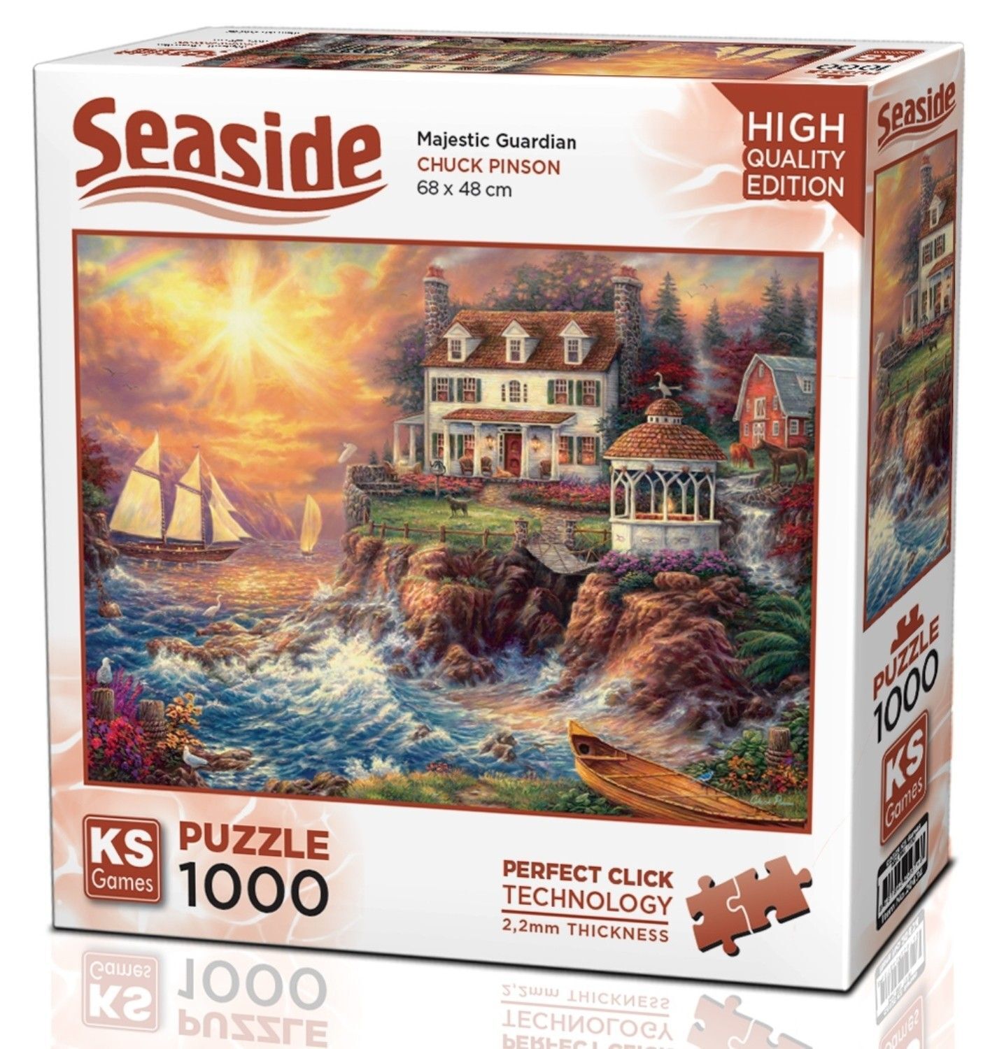 Ks Games Puzzle 1000 Majestic Guardian