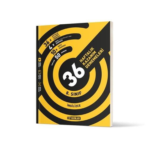 Hız 8 İngilizce 36 Haftalık Deneme