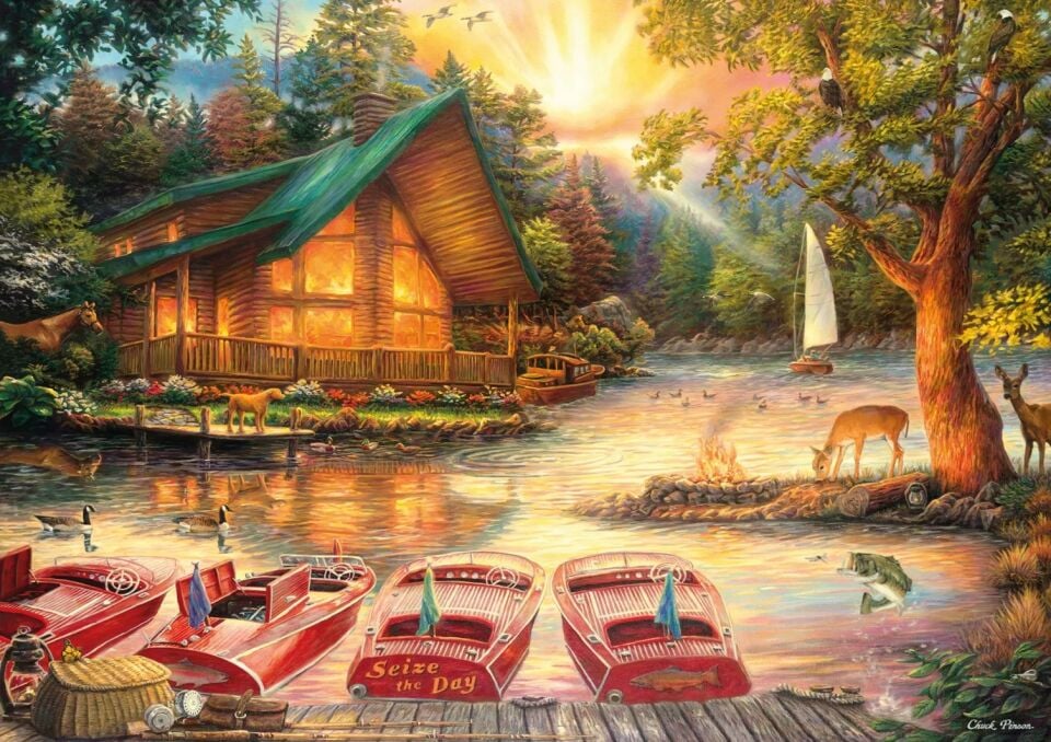 Ks Games Puzzle 1000 Seize The Day