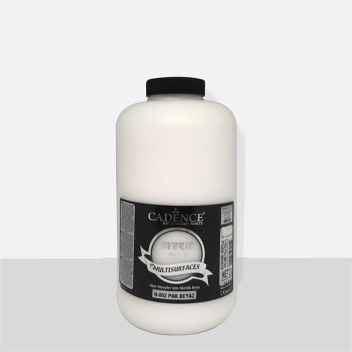 Cadence Hybrid Akrilik Multisurfaces H-002 Pak Beyaz 2000 Ml