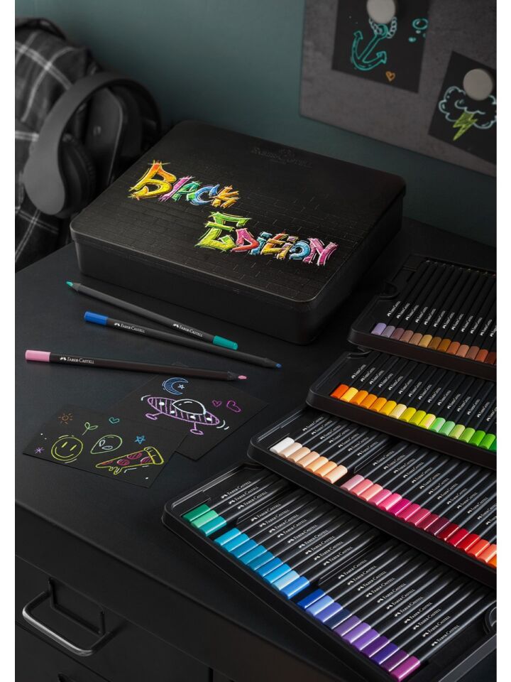 Faber-Castell Black Edition Boya Kalemi 100 Lü