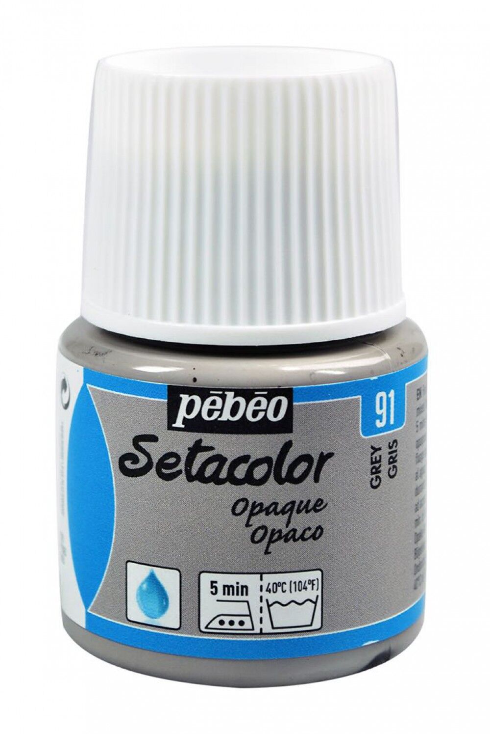 Pebeo Setacolor Opaque 45 Ml Şişe Grey