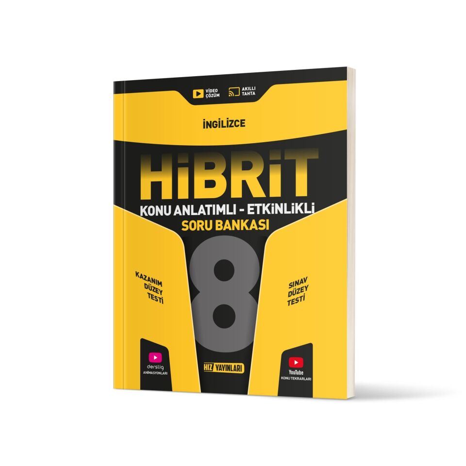 Hız 8 Hibrit İngilizce Soru Bankası