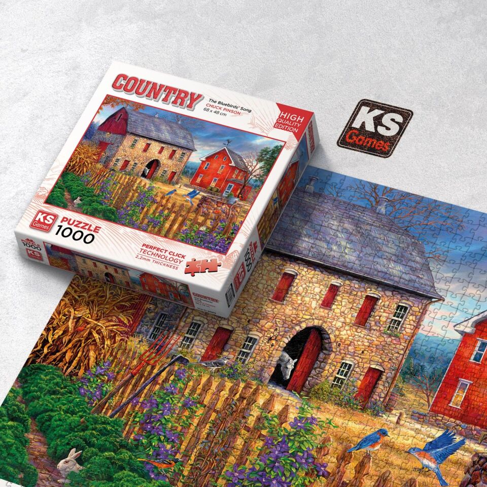 Ks Games Puzzle 1000 The Bluebirds Song