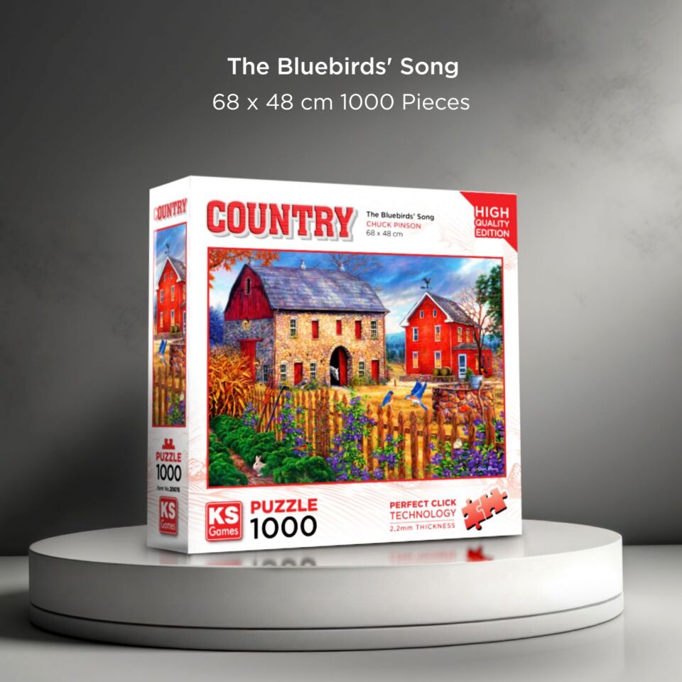 Ks Games Puzzle 1000 The Bluebirds Song