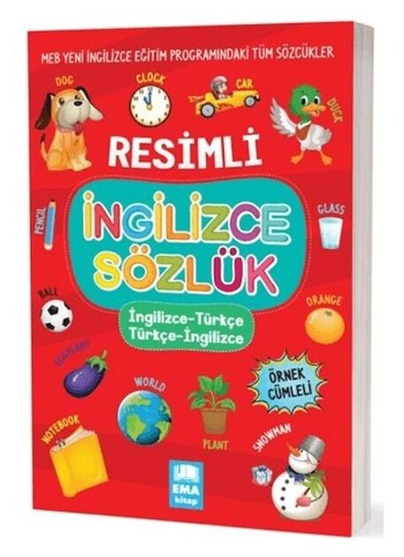 Ema Kitap İng-Türk Türk-İng Resimli Sözlük