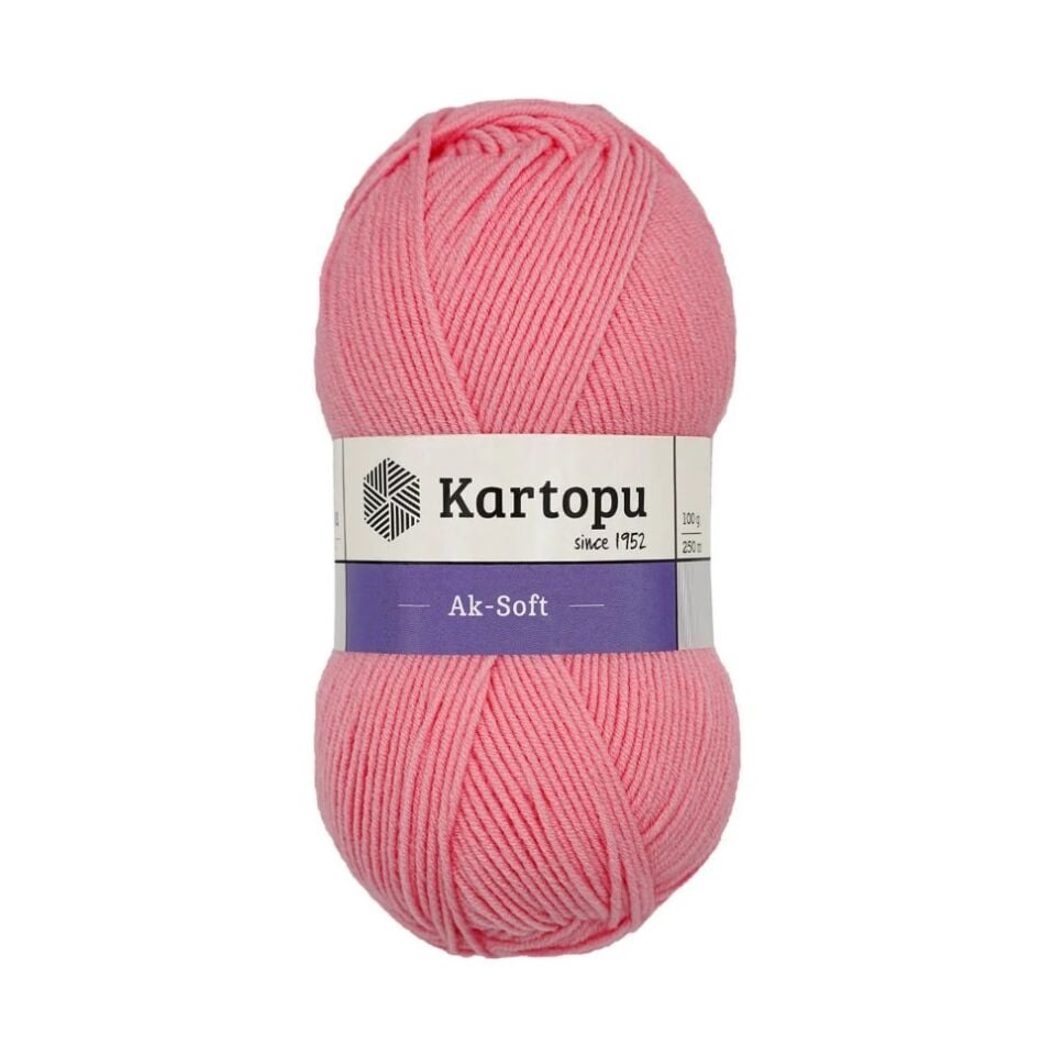 Kartopu Ak-Soft 100 Gr Pudra Pembe K777