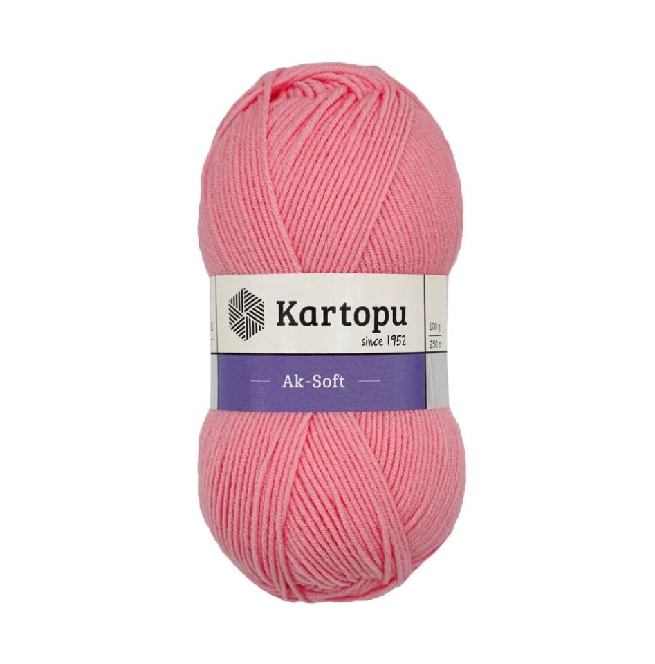 Kartopu Ak-Soft 100 Gr Pudra Pembe K777