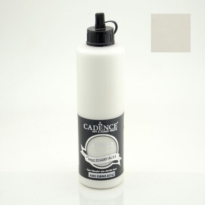 Cadence Hybrid Akrilik Multisurfaces H-003 Eskimiş Beyaz 500 Ml
