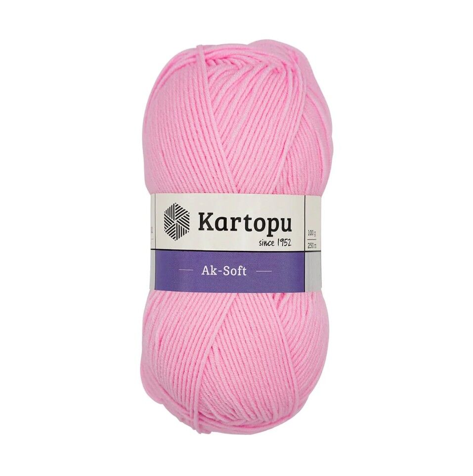 Kartopu Ak-Soft 100 Gr Pembe K782