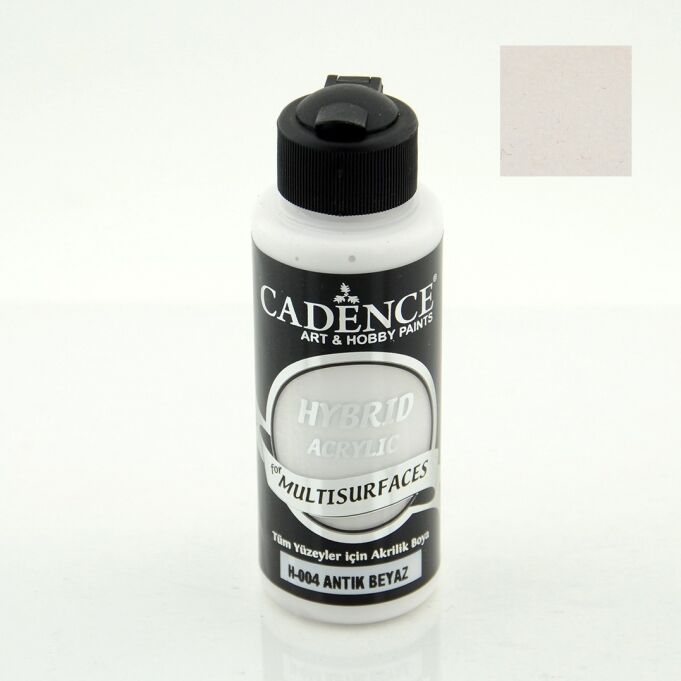 Cadence Hybrid Akrilik Multisurfaces H-004 Antik Beyaz 120 Ml