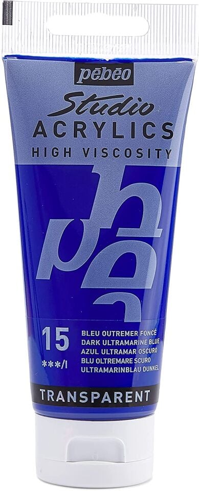 Pebeo Acrylıc Studıo Boyaları 100 Ml Dark Ultramarine Blue