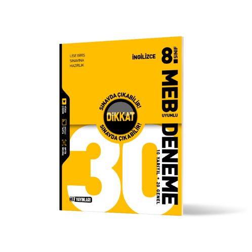 Hız 8 30 Lu Deneme İngilizce
