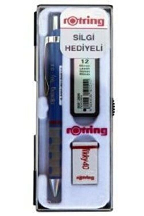 Rotring Tikky Min Silgi 3 Lü Okul Seti 0.5 Mavi