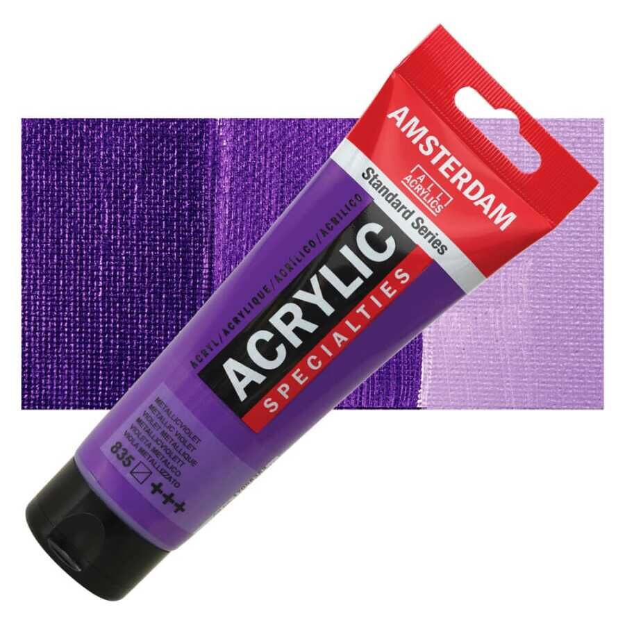 Amsterdam Akrilik Boya 120 Ml Metalik Vıolet