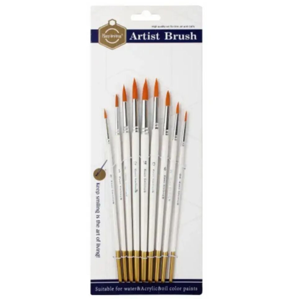 Keep Smiling Fırça Seti 9 Lu A6305R