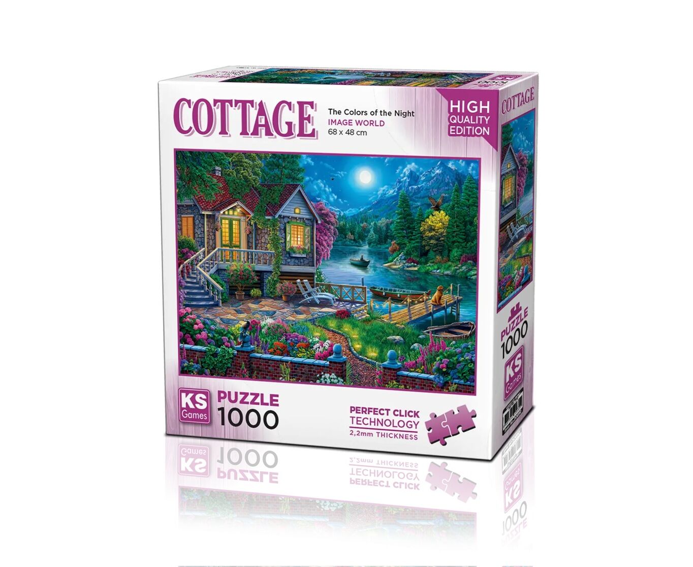Ks Games Puzzle 1000 Parça The Colors Of The Night