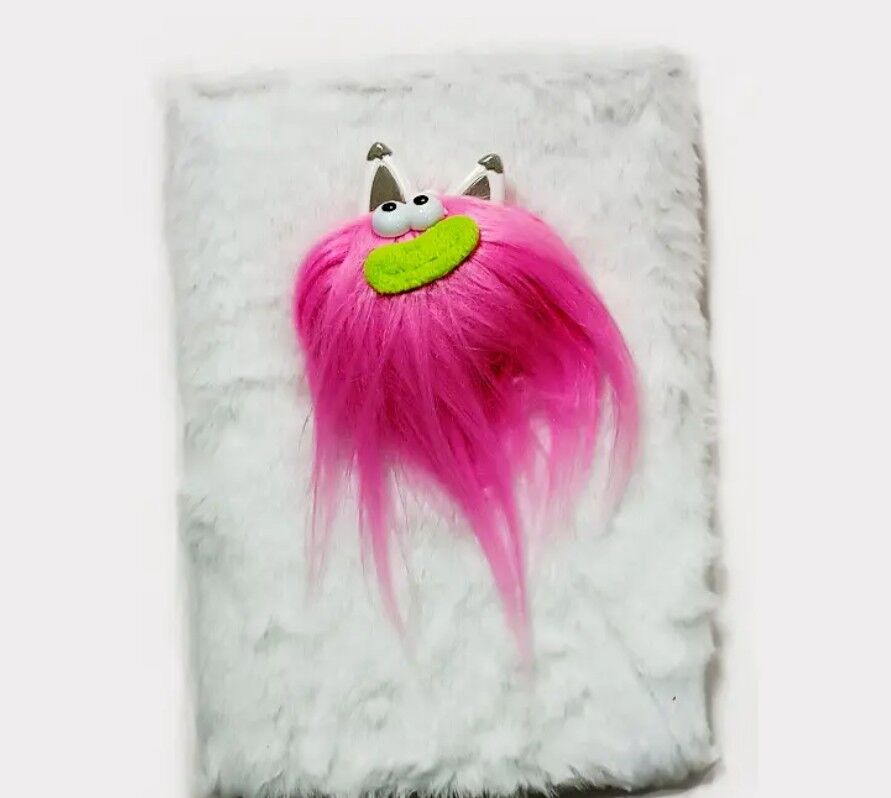 Taros Unick Color Saçlı Monster A5 Peluş Defter