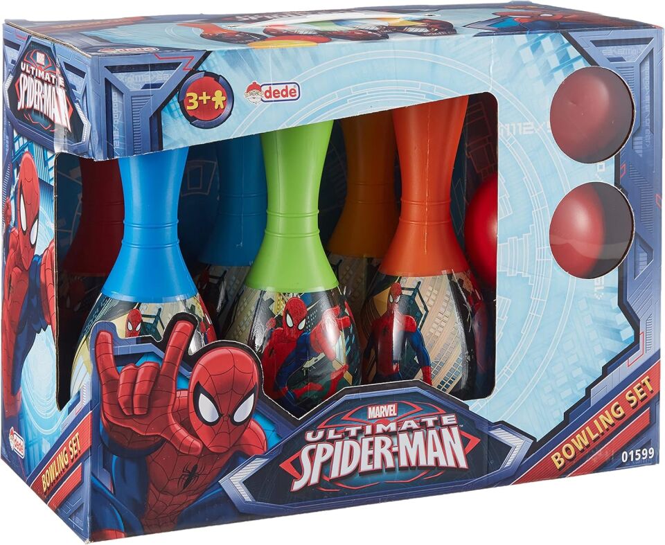 Dede Spiderman Bowling Seti