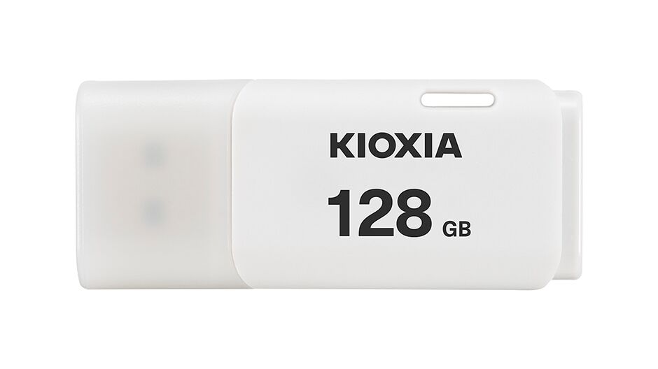 Kioxia 128 Gb U202 Usb Beyaz 2.0 Flash Bellek