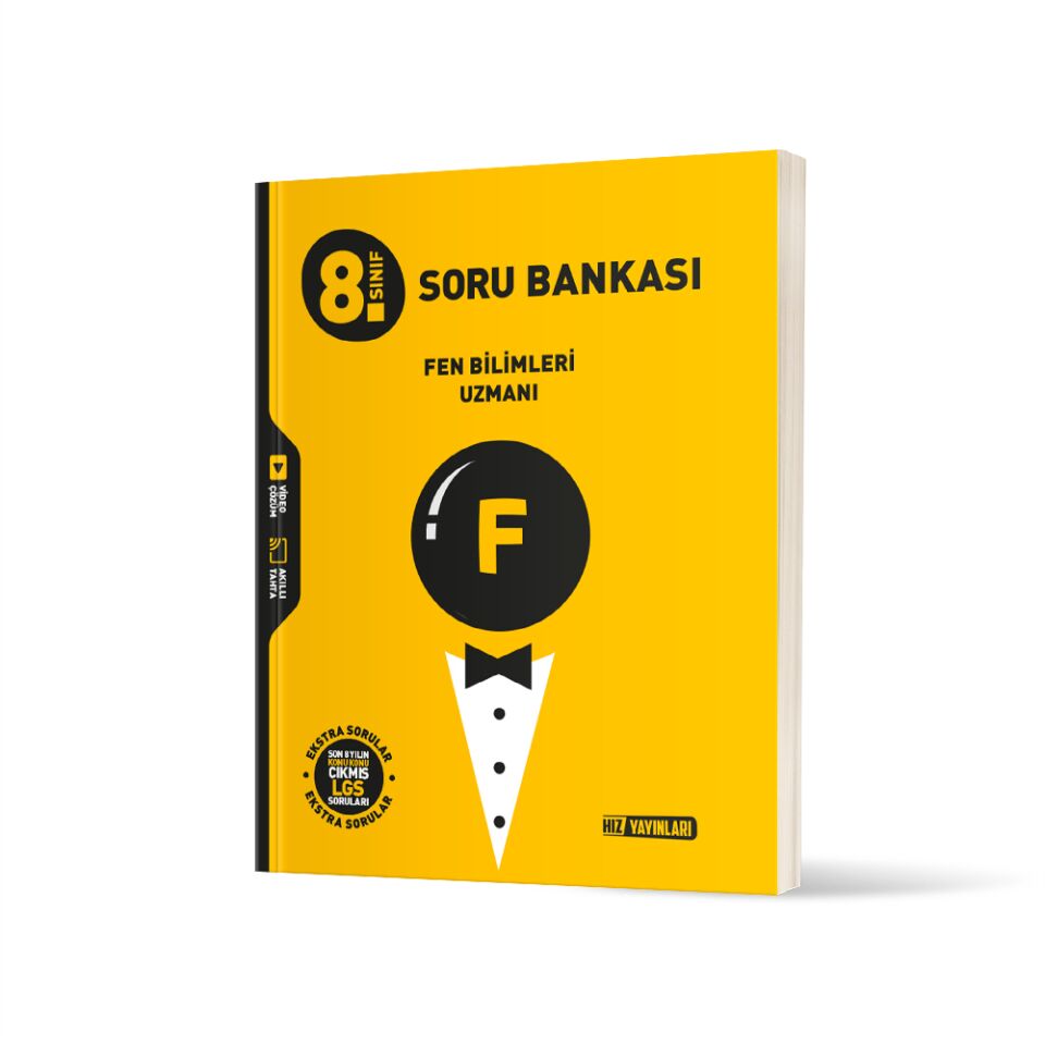 Hız 8 Fen Bilimleri Uzman Soru Bankası