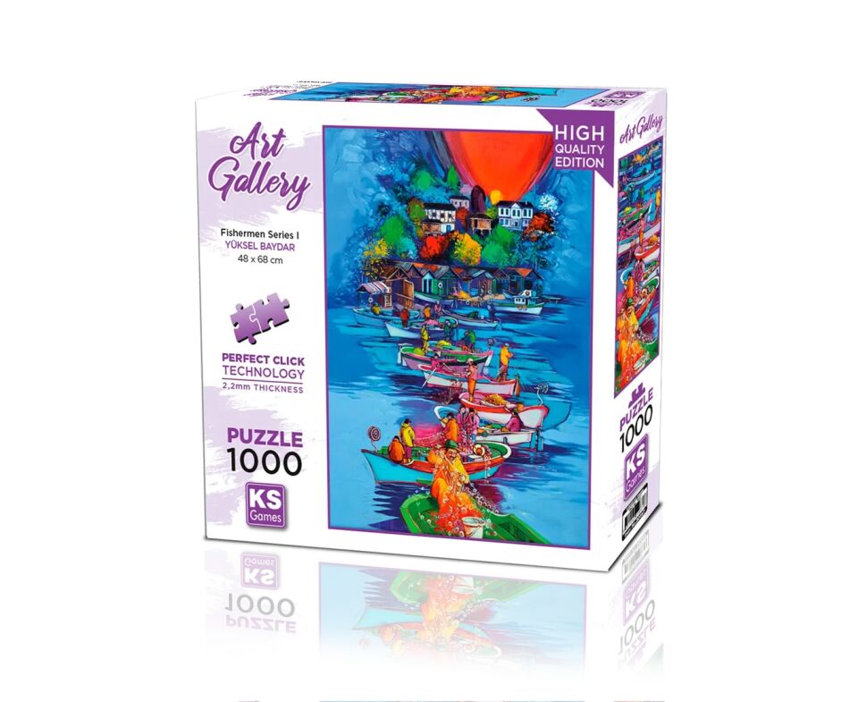 Ks Games Puzzle 1000 Fishermen Series I