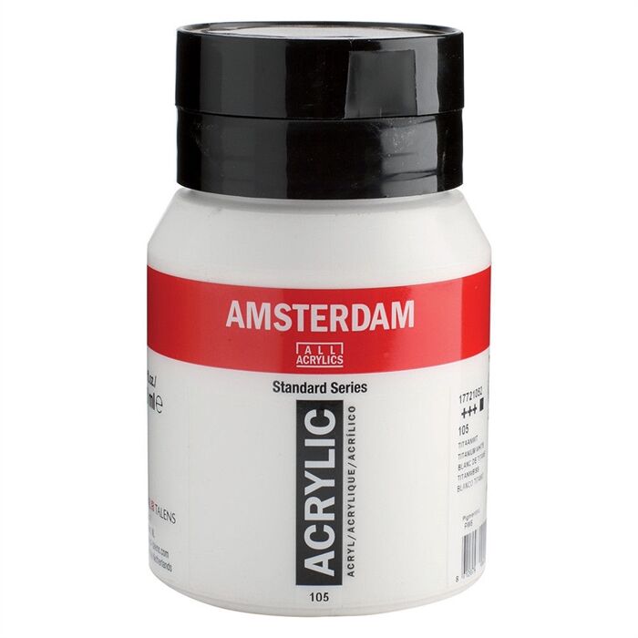 Amsterdam Standart Akrilik 500 Ml Titan White