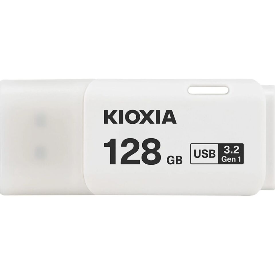 Kioxia 128 Gb U301 Beyaz Usb 3.2 Gen Flash Bellek