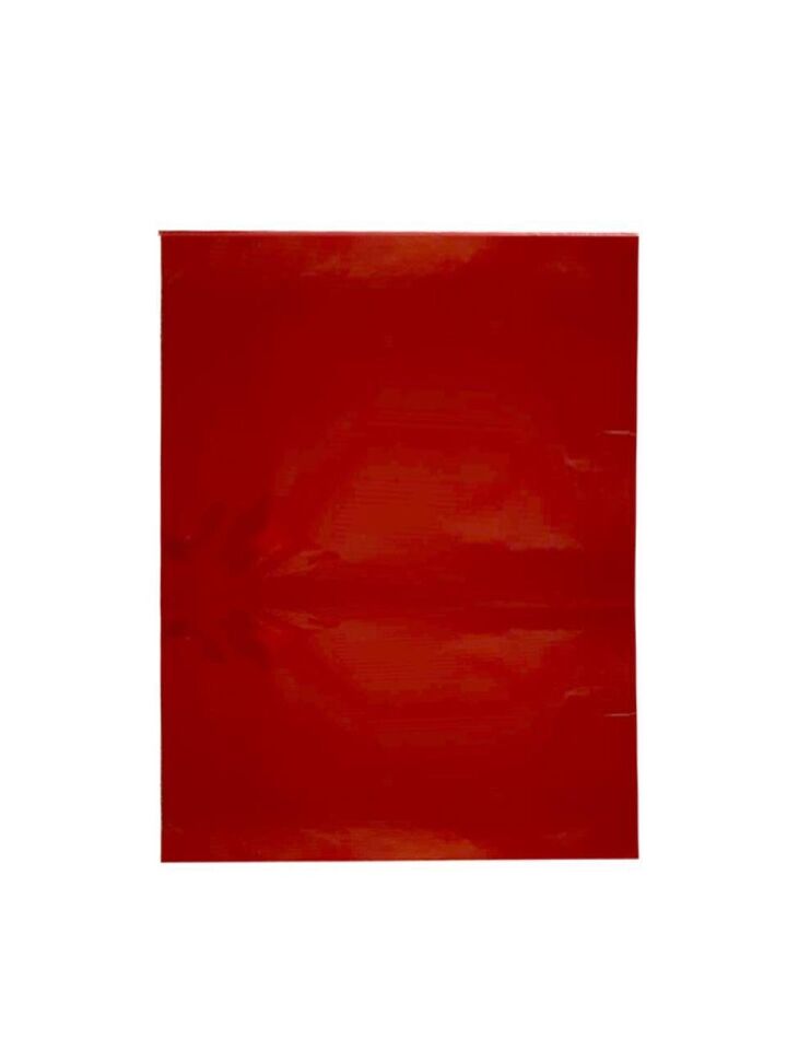 Astaş Jelatin Renkli 90X100 20 Mikron Kırmızı 3 Lü