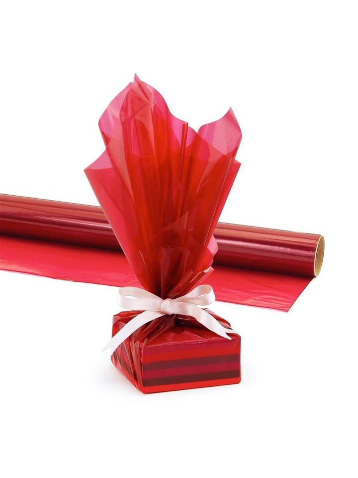 Astaş Jelatin Renkli 90X100 20 Mikron Kırmızı 3 Lü