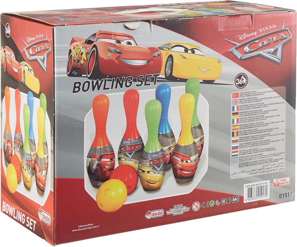 Dede Cars Bowling Seti