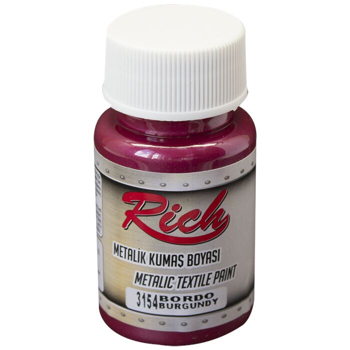 Rich Akrilik Kumaş Boyası 50 Cc Fuşya