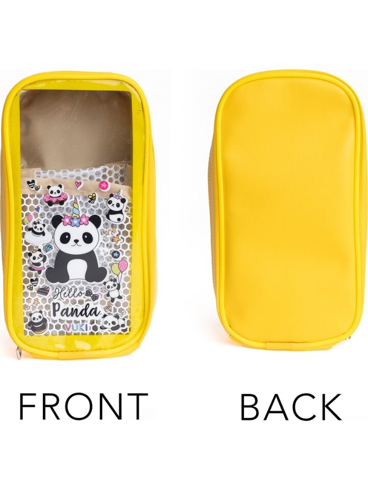 Vuki Astarlı Büyük Boy Kalem Çantası Panda