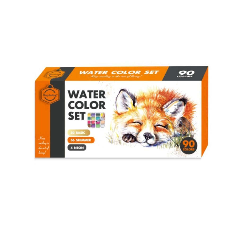 Keep Smiling Sulu Boya Seti 90 Lı B7130-90