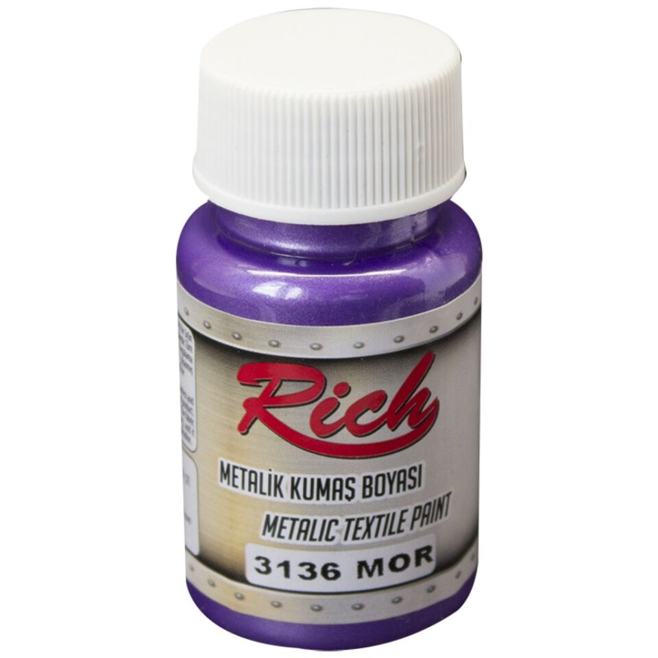 Rich Akrilik Kumaş Boyası 50 Cc Mor