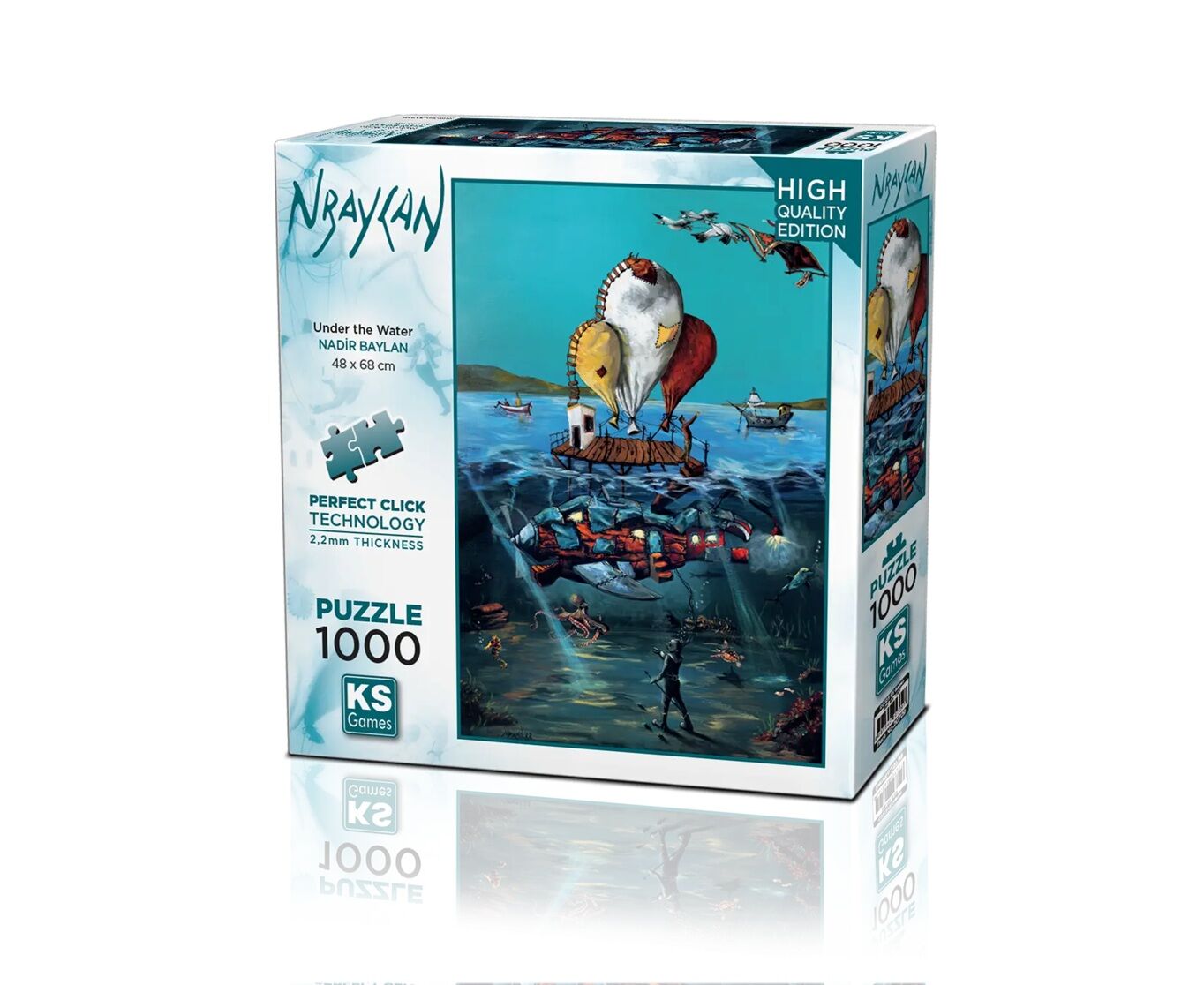 Ks Games Puzzle 1000 Parça Under The Water