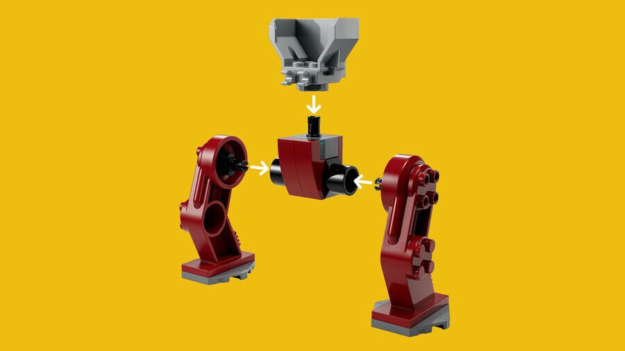 Lego İron Man Hulkbuster Thanos 