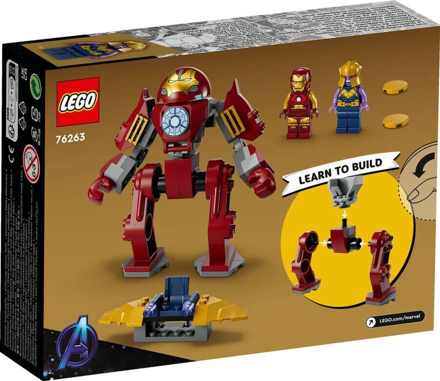Lego İron Man Hulkbuster Thanos 